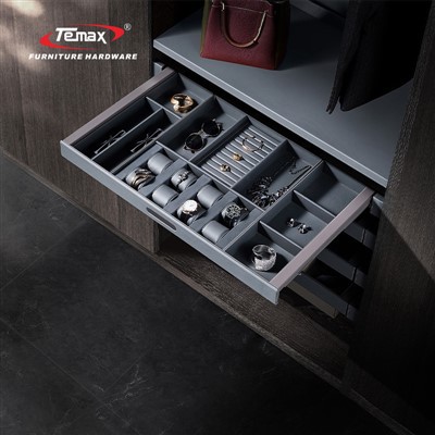 Temax personalizirana kožna kutija za nakit s mekim zatvaranjem